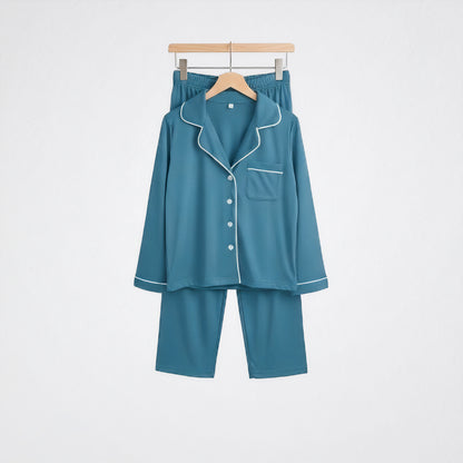 Serene Slumber Sky Blue Kids' Night Suit
